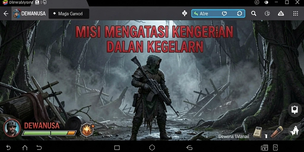 Gameplay horor yang mendebarkan dan mengerikan di DEWANUSA.