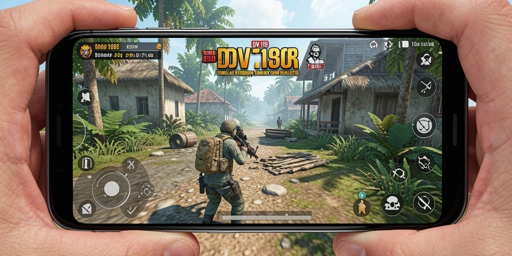 Tampilan dinamis dari gameplay DV188 yang menarik dan realistis.