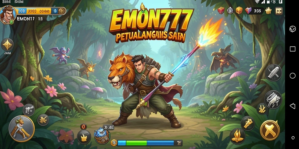 Tampilan gameplay EPON777 yang mendebarkan dalam perjalanan petualangan.