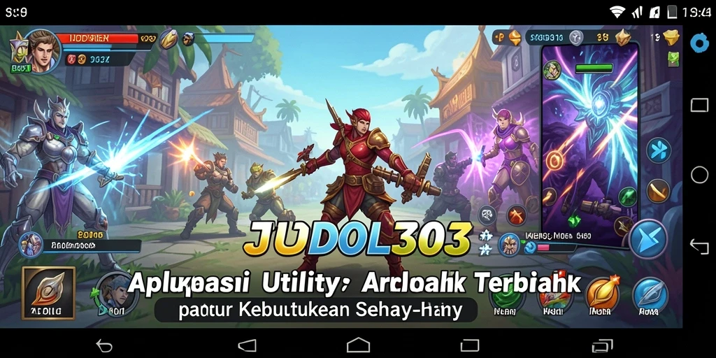 Tampilan utama <strong>JUDOL303</strong> yang intuitif dan mudah digunakan.