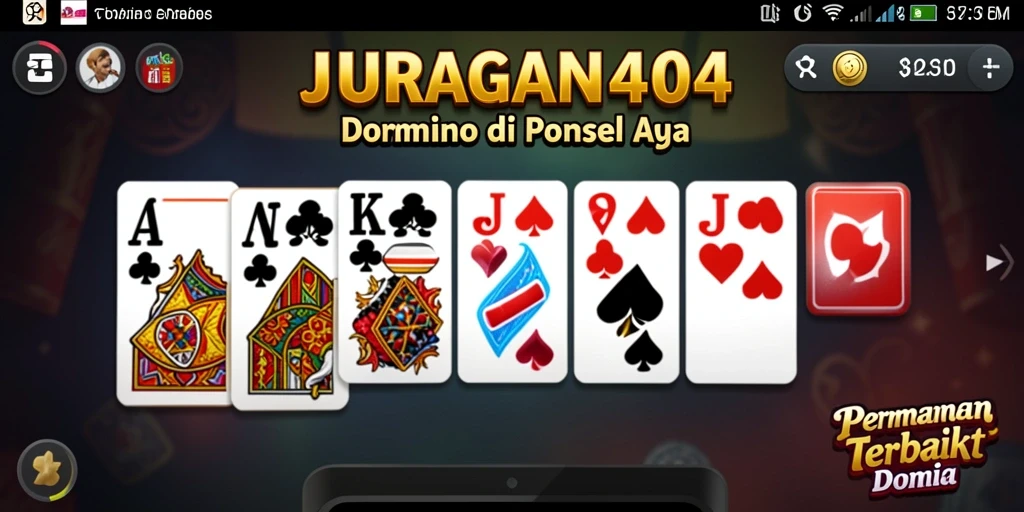 Tampilan gameplay seru dari JURAGAN404 yang penuh tantangan.