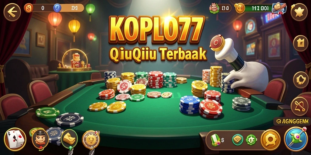 Tampilan gameplay KOPLO77 yang menegangkan dan mengasyikkan.