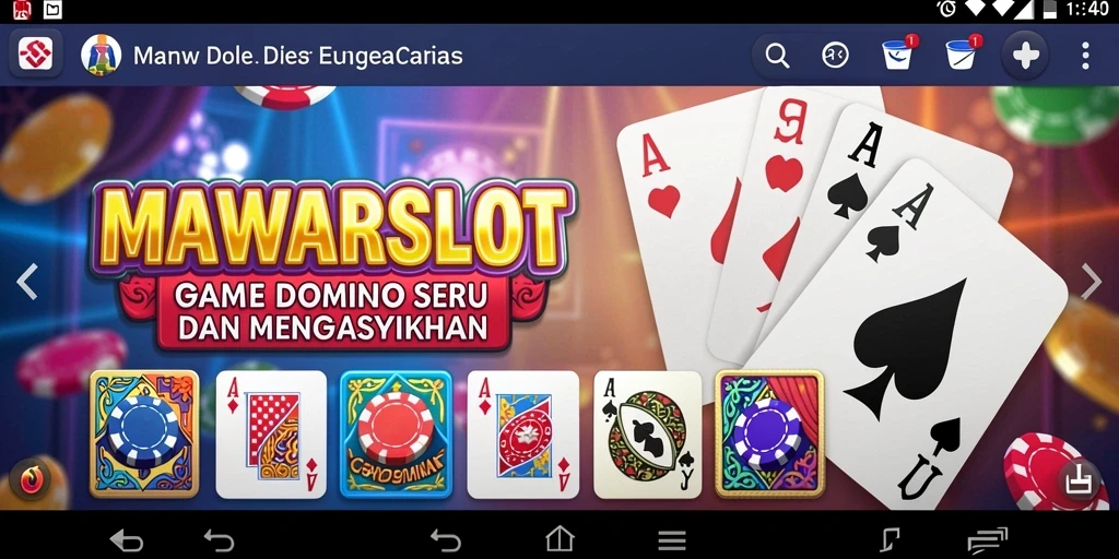 Tampilan gameplay seru dari MAWARSLOT dengan pemain bersaing.