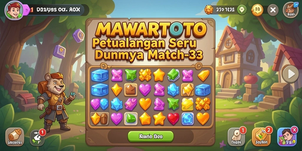 Gameplay seru MAWARTOTO menampilkan kombinasi warna-warni.