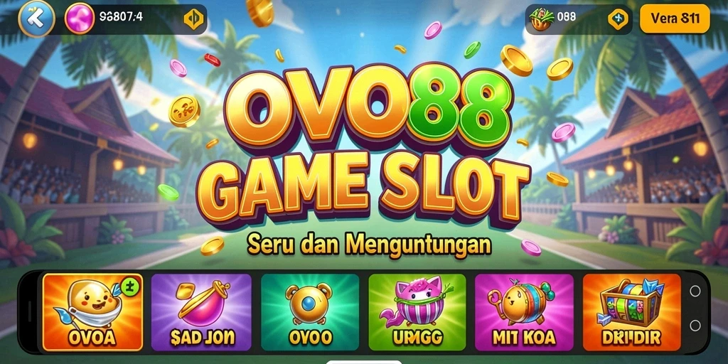 Tampilan screenshot OVO88 yang menampilkan gameplay seru slot.