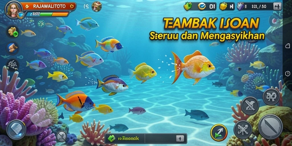 Gameplay seru RAJAWALITOTO dengan grafik memukau.