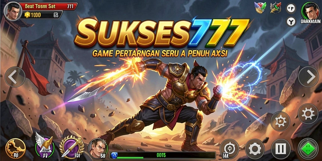 Gameplay mendebarkan di <strong>SUKSES777</strong> dengan pertarungan penuh aksi.